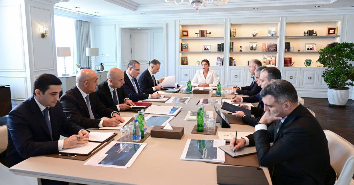 Birinci vitse-prezident Mehriban Əliyevanın sədrliyi ilə Rəqəmsal İnkişaf Şurasının ilk iclası keçirilib