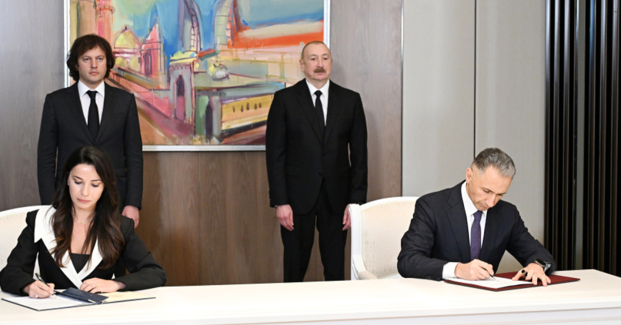 Prezident İlham Əliyevin Gürcüstanın Baş naziri ilə görüşü olub