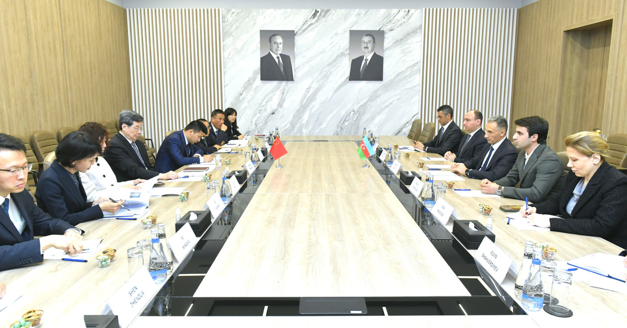 Nazir Rəşad Nəbiyev Çinin Kibermühit Administrasiyasının rəhbəri ilə görüşüb