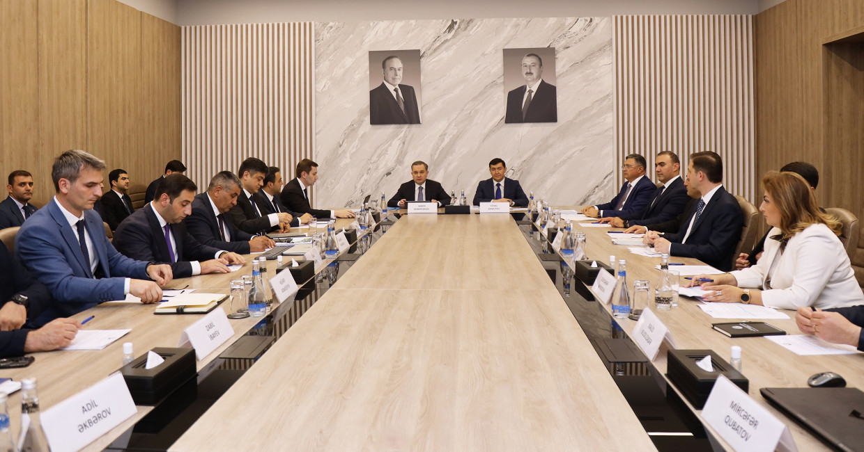 “Kommunal xidmətlərlə bağlı vahid informasiya sisteminin yaradılması üzrə” Altqrupun görüşü baş tutub