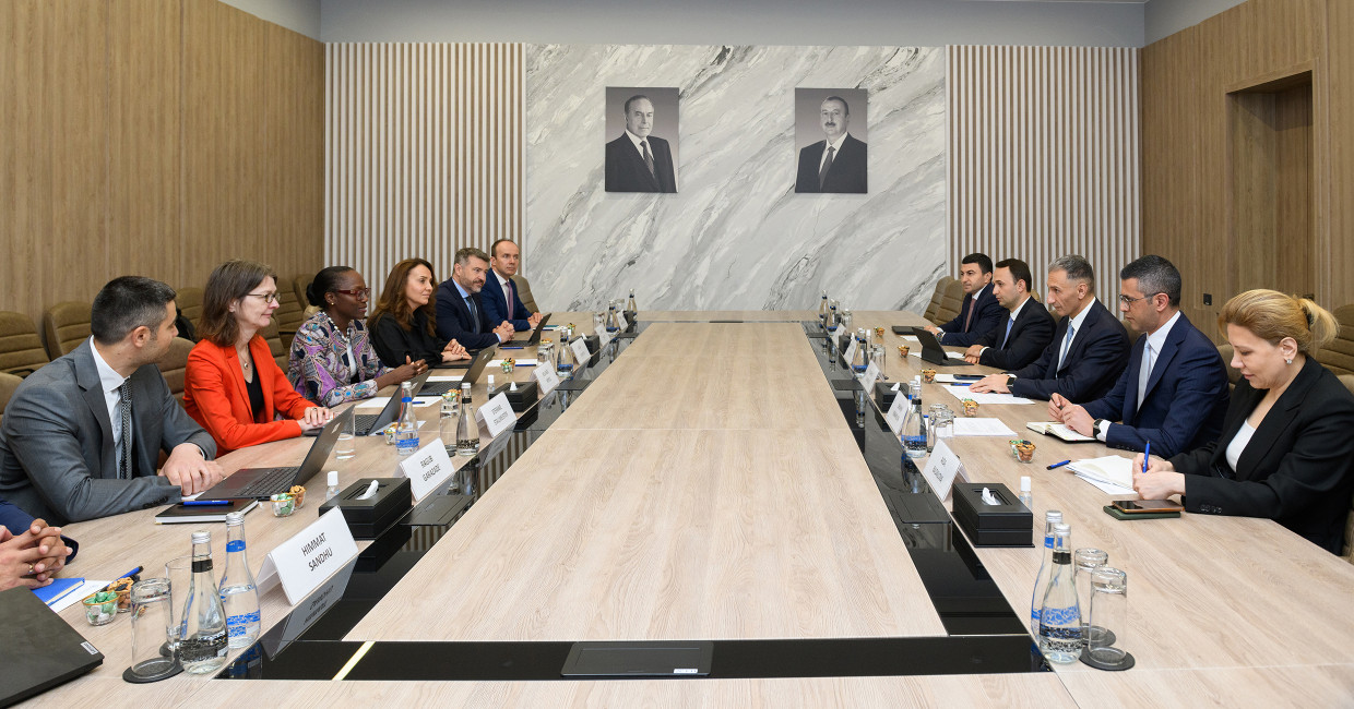 Nazir Rəşad Nəbiyev Dünya Bankının nümayəndə heyəti ilə görüşüb