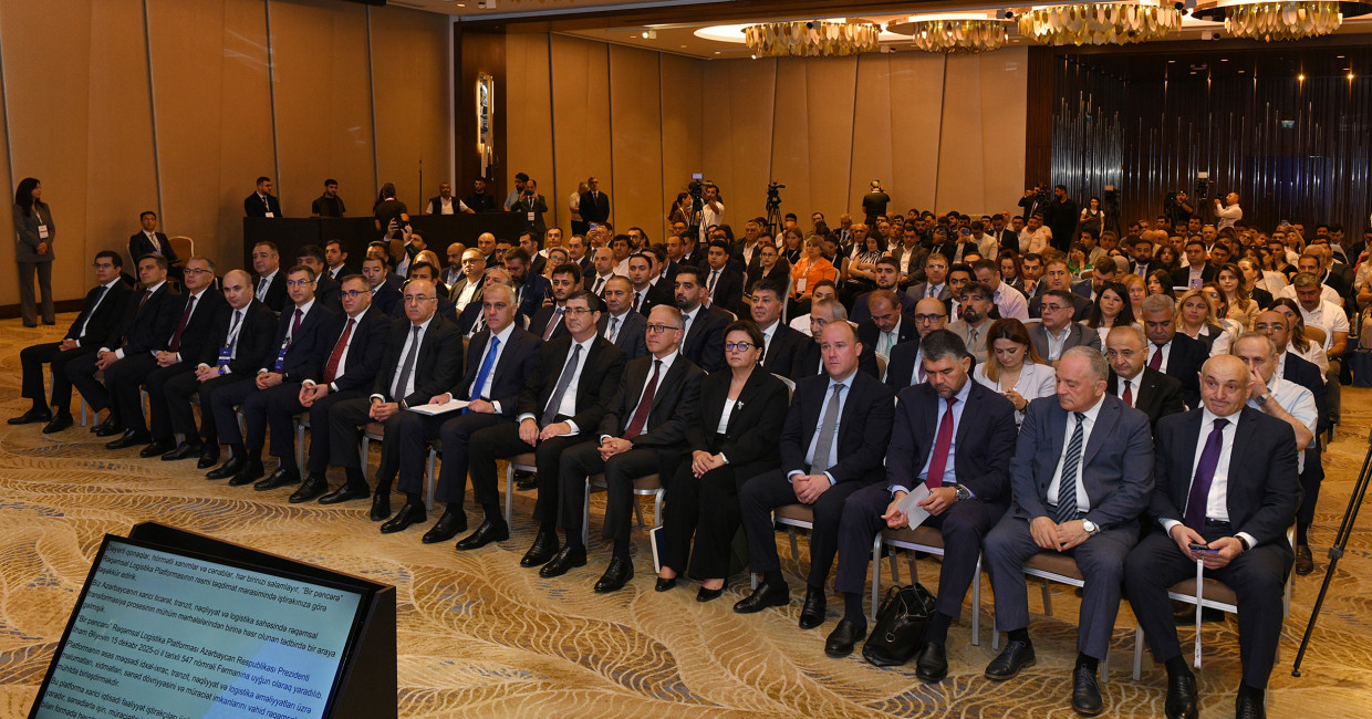 “Bir Pəncərə” Rəqəmsal Logistika Platformasının rəsmi təqdimatı keçirilib