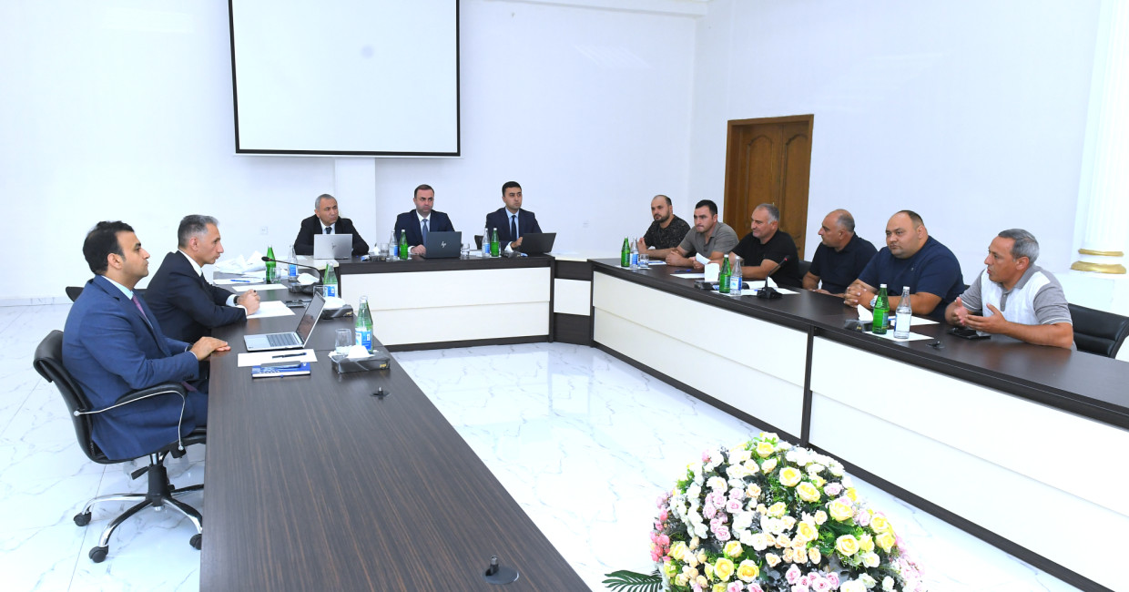 Nazir Rəşad Nəbiyev Xaçmazda vətəndaşları qəbul edib