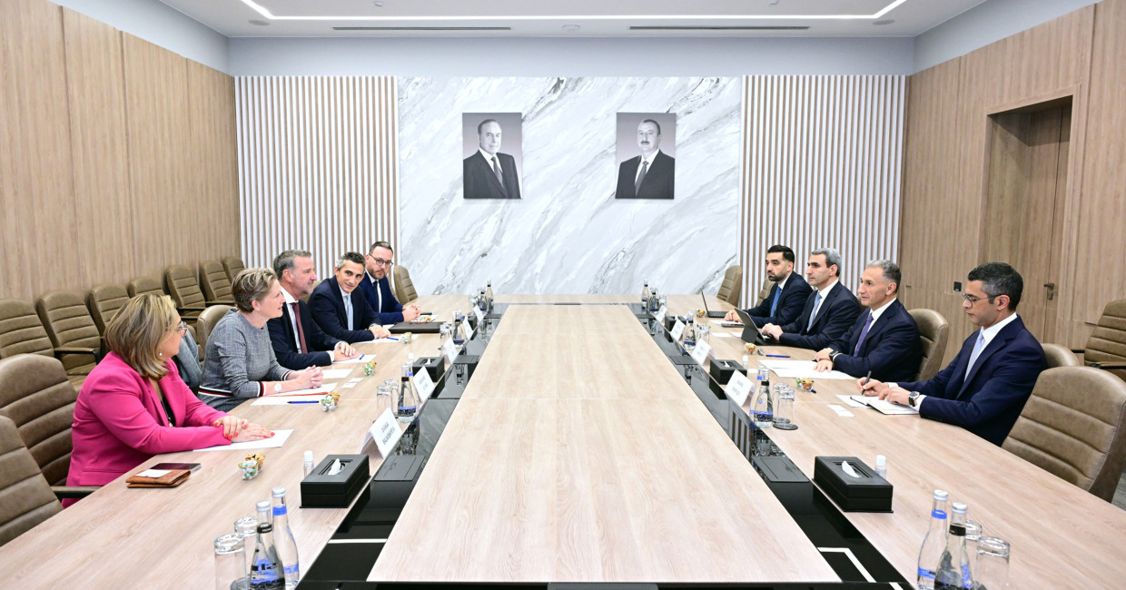 Nazir Rəşad Nəbiyev Niderlandın “C. Steinweg Group” şirkətinin baş icraçı direktoru ilə görüşüb