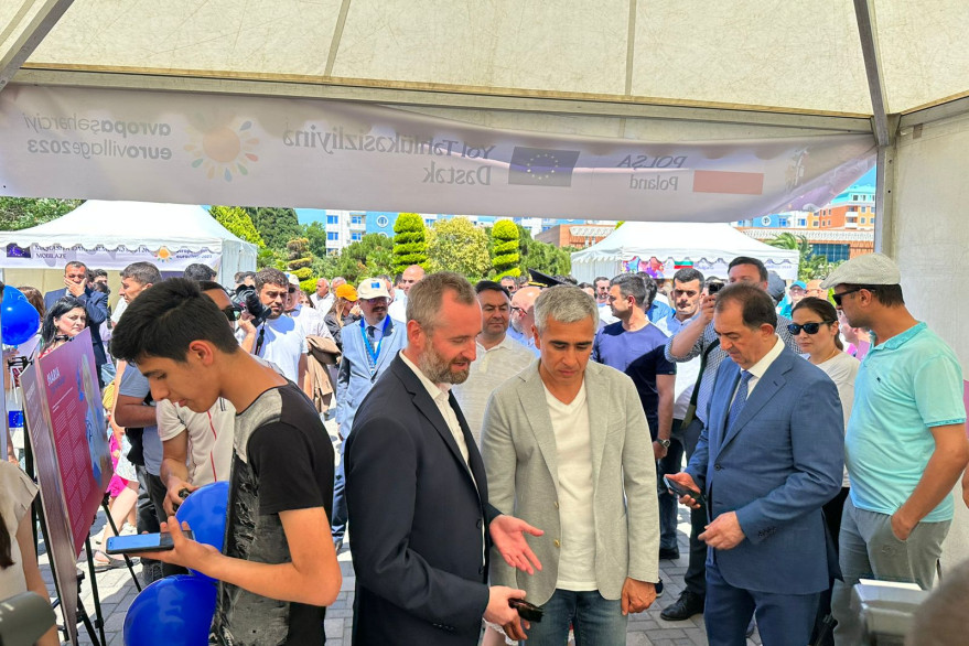 Твиннинг-проект «Усиление безопасности дорожного движения в Азербайджане» представлен в городе Лянкяран