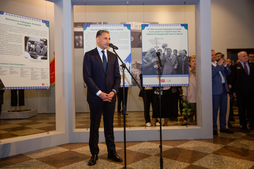 Photo exhibition dedicated to 100th anniversary of great leader Heydar Aliyev organized in Russia