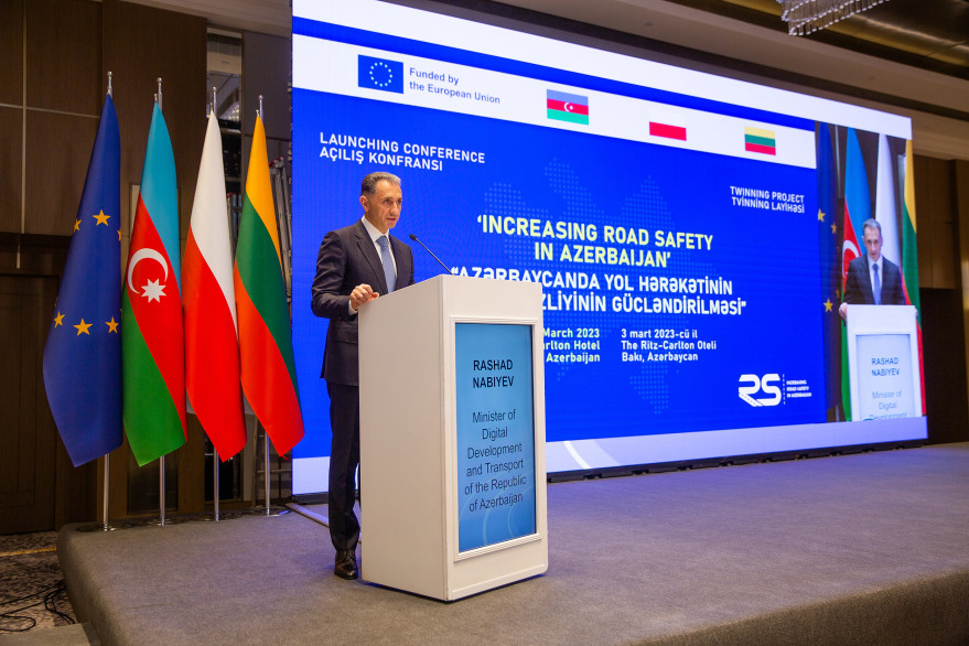 Twinning project “Increasing Road Safety in Azerbaijan” launched