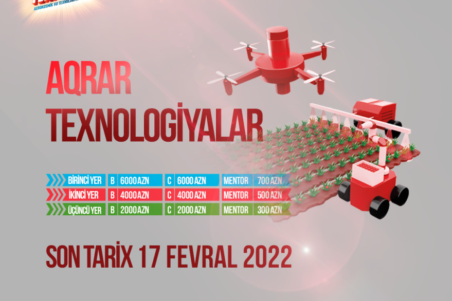 Проходит регистрация на конкурс «Аграрные технологии», который состоится в рамках «TEKNOFEST Азербайджан»