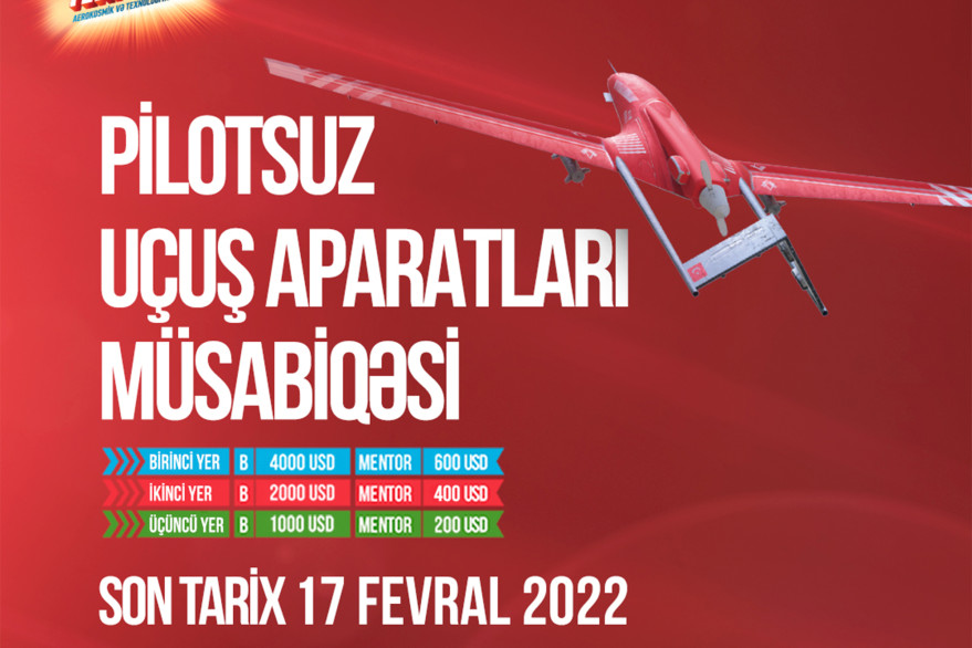 В рамках «TEKNOFEST Азербайджан» продолжается регистрация на конкурс «Беспилотные летательные аппараты»