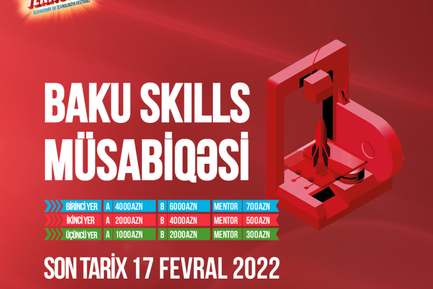 В рамках TEKNOFEST стартовал конкурс Baku Skills