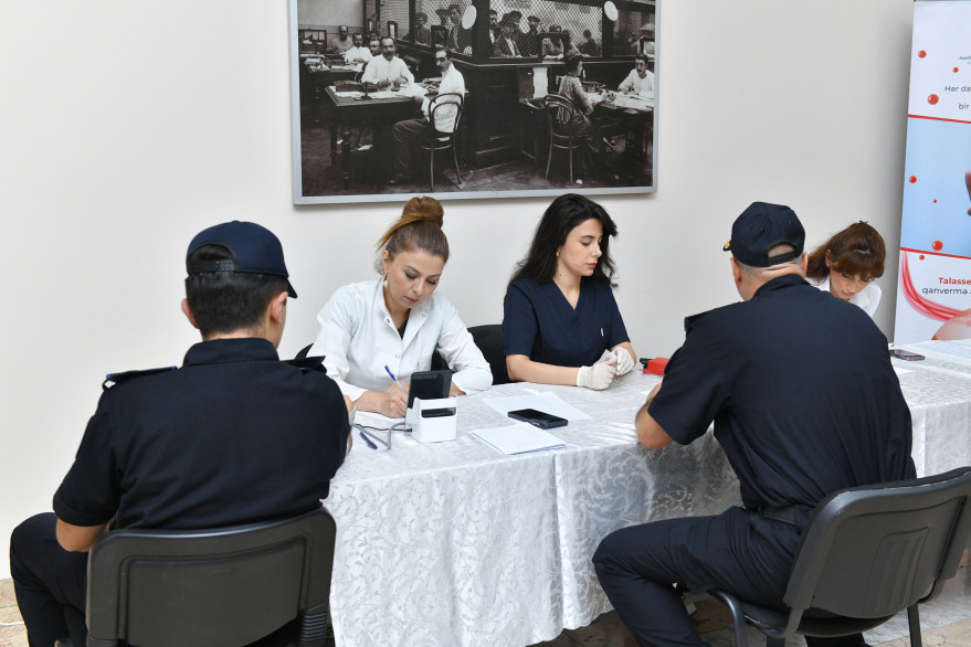 Blood Donation Campaign Held at the Ministry of Digital Development and Transport on occasion of Victory Day