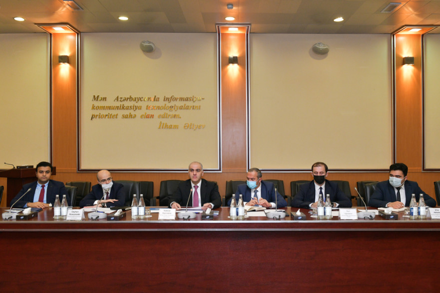 Rəqəmsal  İnkişaf və Nəqliyyat Nazirliyində alman  sahibkarlarından ibarət nümayəndə heyəti ilə  görüş keçirilib