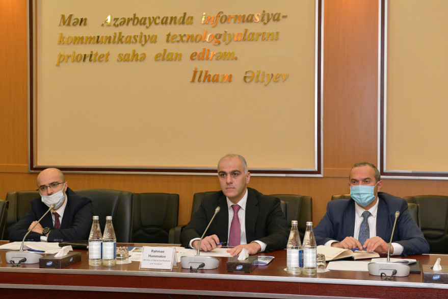 Rəqəmsal  İnkişaf və Nəqliyyat Nazirliyində alman  sahibkarlarından ibarət nümayəndə heyəti ilə  görüş keçirilib