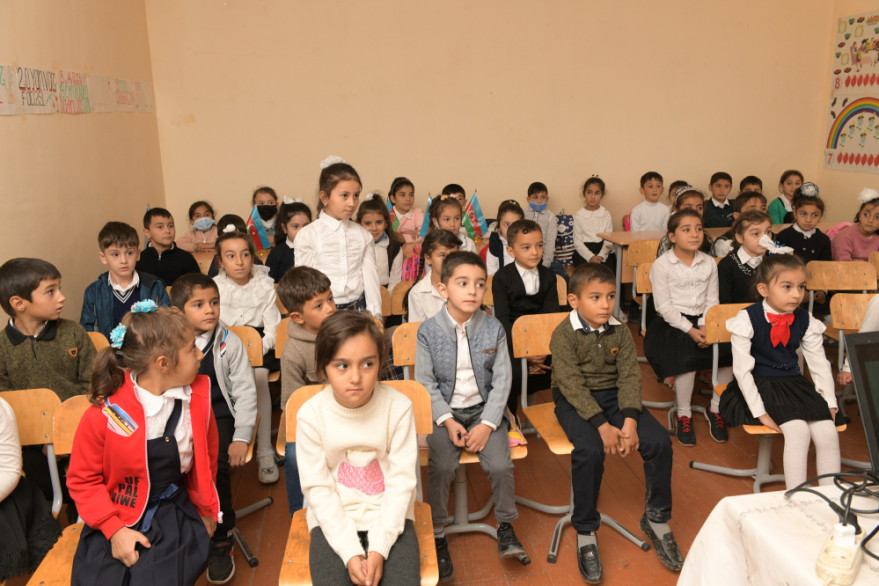 Trainings held for schoolchildren in Tartar on occasion of 140th anniversary of Azerbaijan Telephone Communications