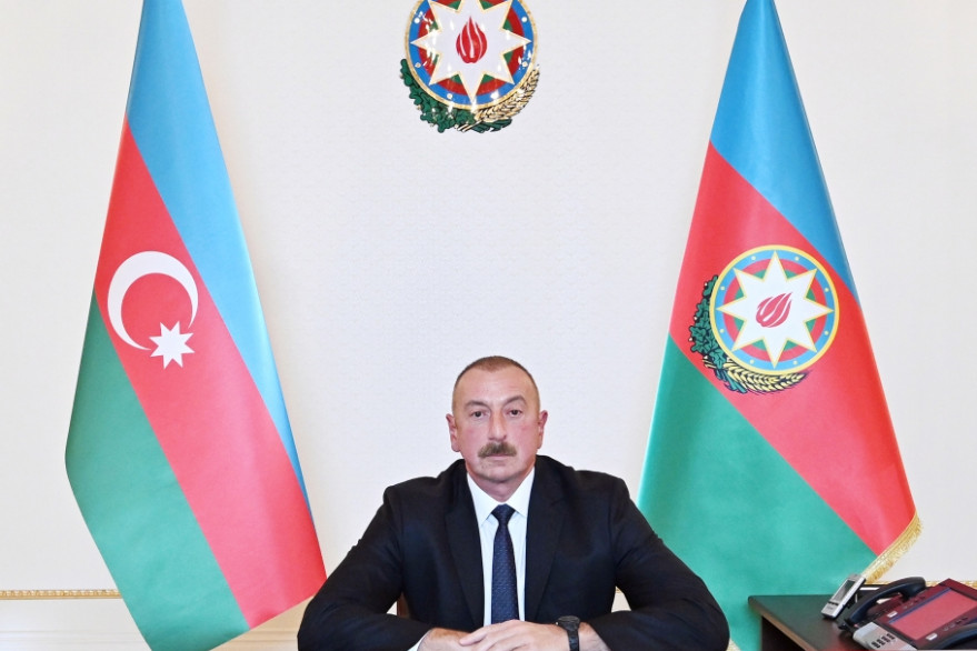 Президент Азербайджана Ильхам Алиев обратился к народу