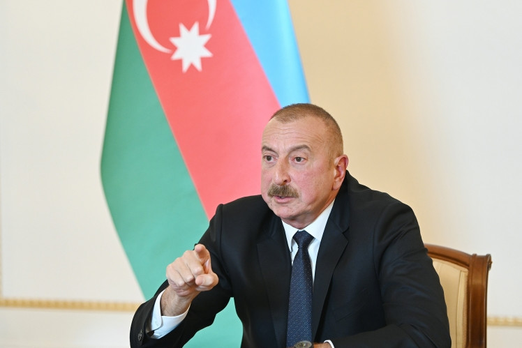 Президент Азербайджана Ильхам Алиев обратился к народу