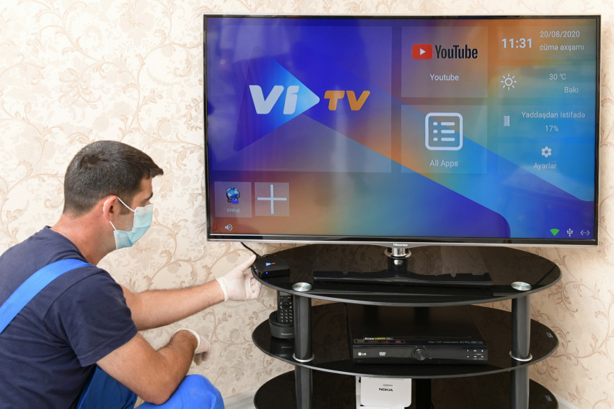 Baktelecom обеспечивает жителей нового жилого массива мультимедийными услугами 