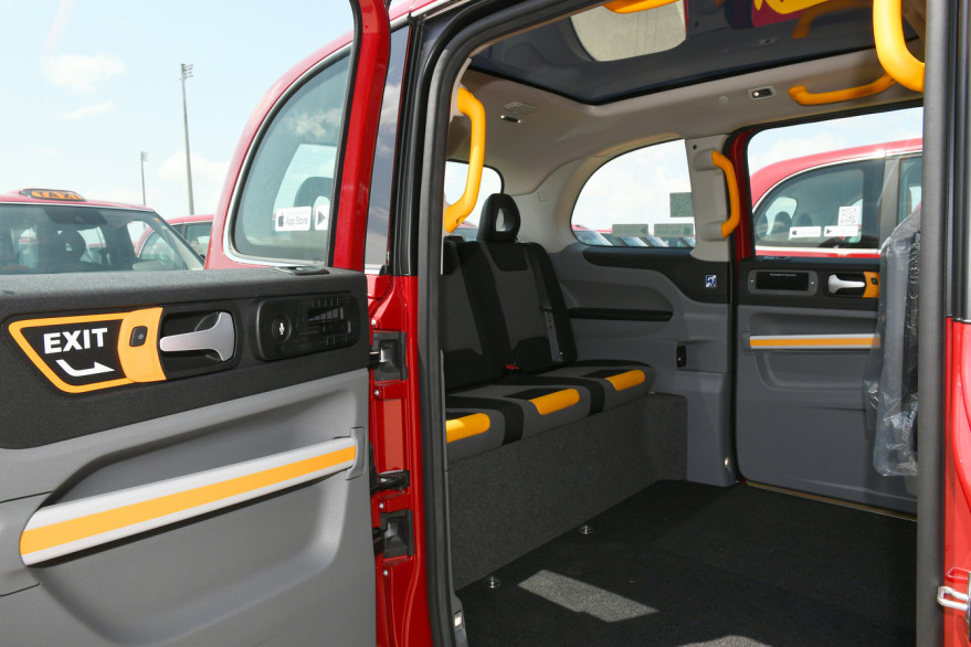 President Ilham Aliyev viewed new LEVC TX London taxis delivered to Baku