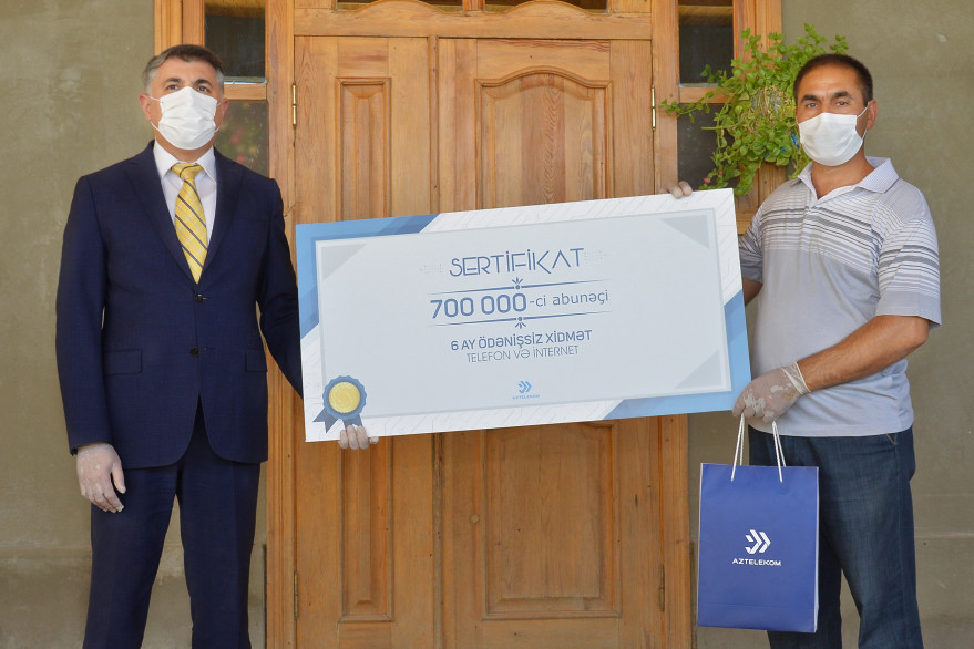 Aztelecom provides 700,000th home with telecommunication services