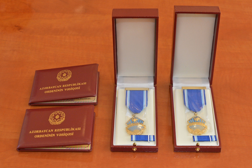 Adil Garibov and Arif Mammadov awarded “Shohrat” Order