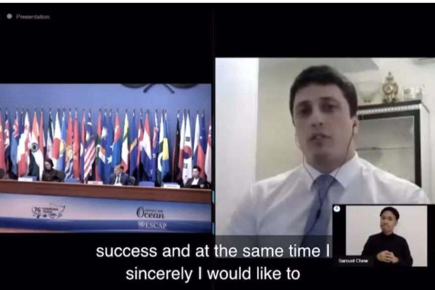 Representative of Ministry of Transport, Communications and High Technologies participates in UNESCAP’s online meeting