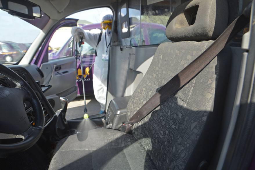 Baku Taxi Service LLC continues preventive measures in its vehicles in connection with coronavirus 