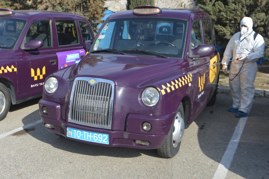 Baku Taxi Service LLC continues preventive measures in its vehicles in connection with coronavirus 