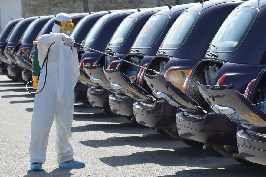 Baku Taxi Service LLC continues preventive measures in its vehicles in connection with coronavirus 