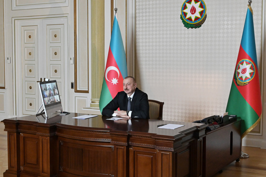 Initiated by CISCO, videoconference between President Ilham Aliyev and company’s management held