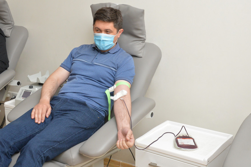 Ministry of Transport, Communications and High Technologies joins blood donation campaign launched by Heydar Aliyev Foundation