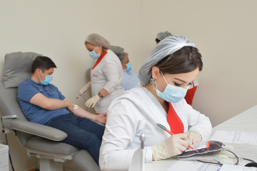 Ministry of Transport, Communications and High Technologies joins blood donation campaign launched by Heydar Aliyev Foundation