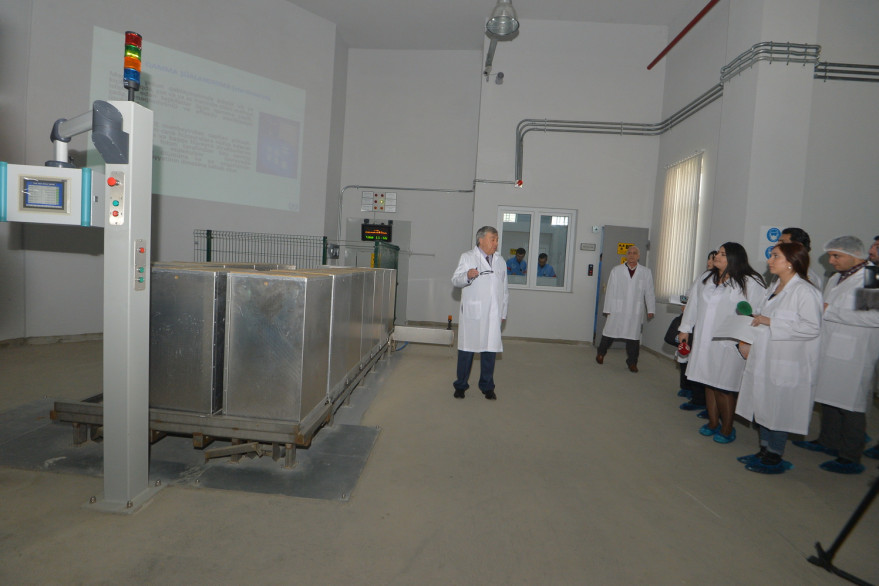 “Milli Nüvə Tədqiqatları Mərkəzi” QSC-nin Sterilizasiya məqsədli Qamma Şüalanma Kompleksinin açılışı olub