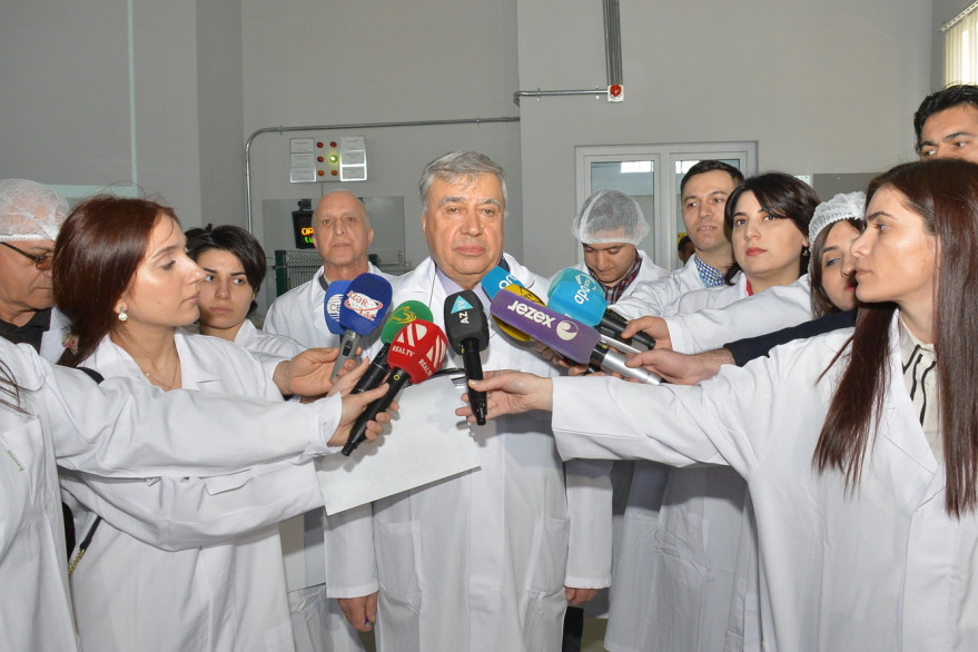“Milli Nüvə Tədqiqatları Mərkəzi” QSC-nin Sterilizasiya məqsədli Qamma Şüalanma Kompleksinin açılışı olub