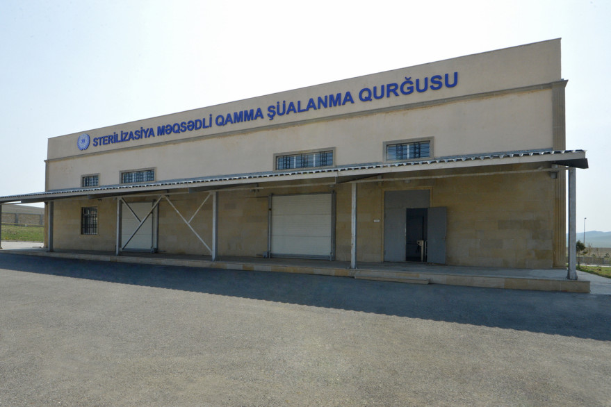 “Milli Nüvə Tədqiqatları Mərkəzi” QSC-nin Sterilizasiya məqsədli Qamma Şüalanma Kompleksinin açılışı olub