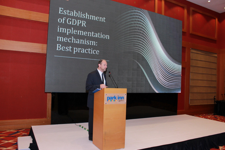 An event entitled “Digital Law: Protection of Personal Data” held