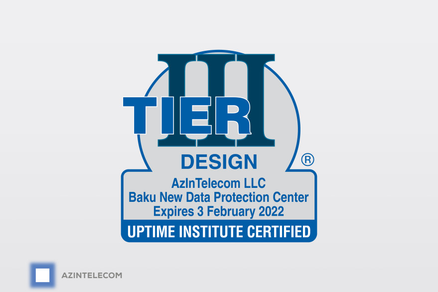   AzInTelecom's third data center awarded TIER III certification