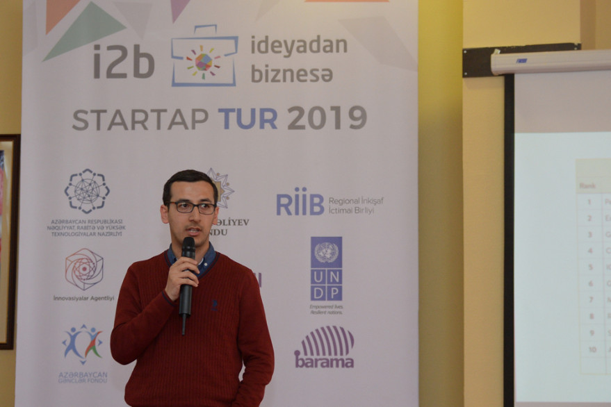 3 startup projects became winners in Tovuz 