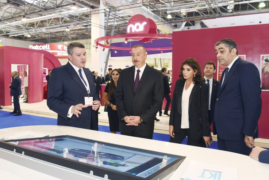 President Ilham Aliyev viewed Bakutel 2018 exhibition