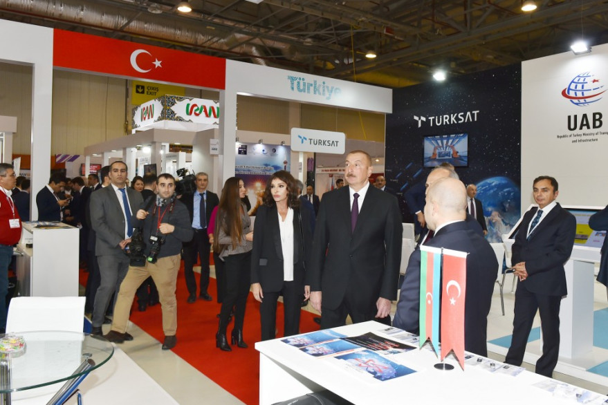 President Ilham Aliyev viewed Bakutel 2018 exhibition