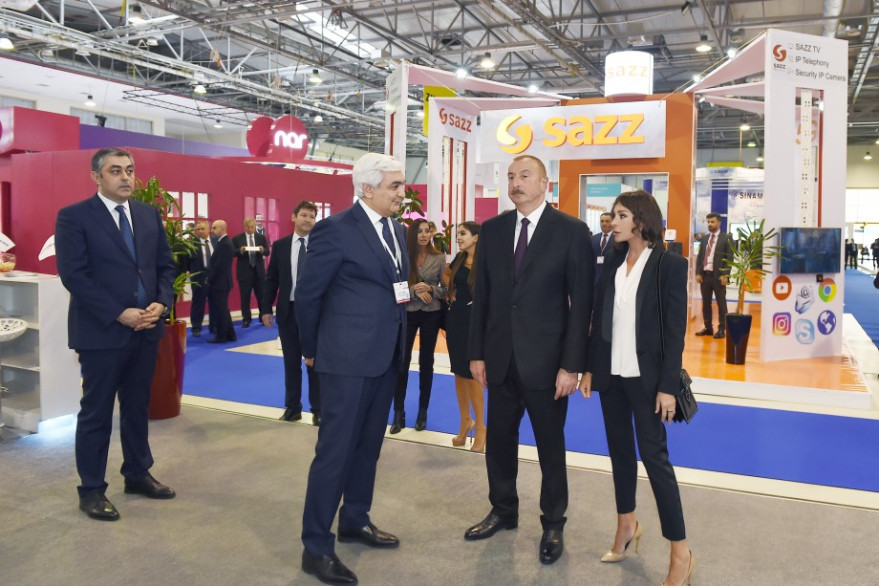 President Ilham Aliyev viewed Bakutel 2018 exhibition