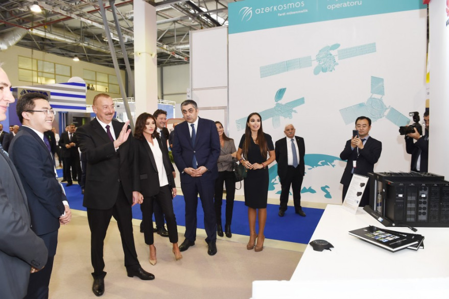 President Ilham Aliyev viewed Bakutel 2018 exhibition