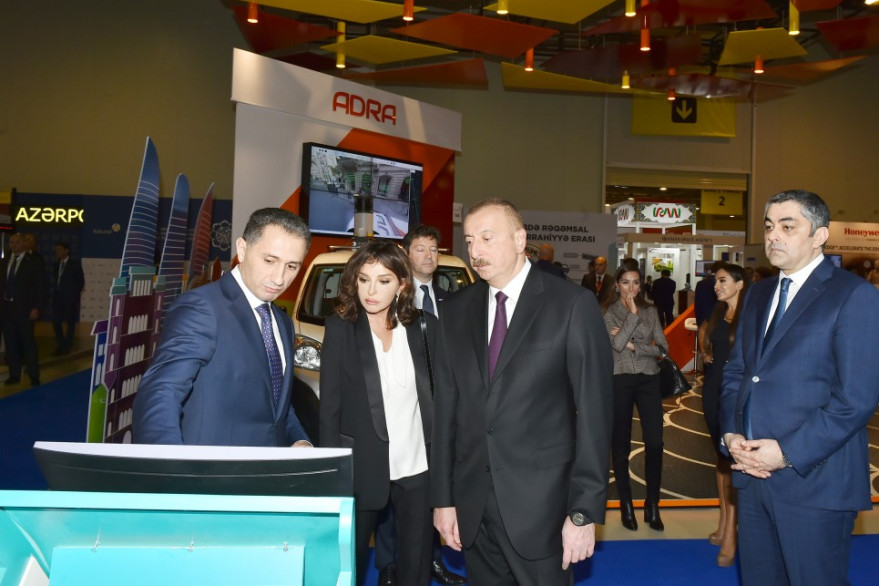 President Ilham Aliyev viewed Bakutel 2018 exhibition