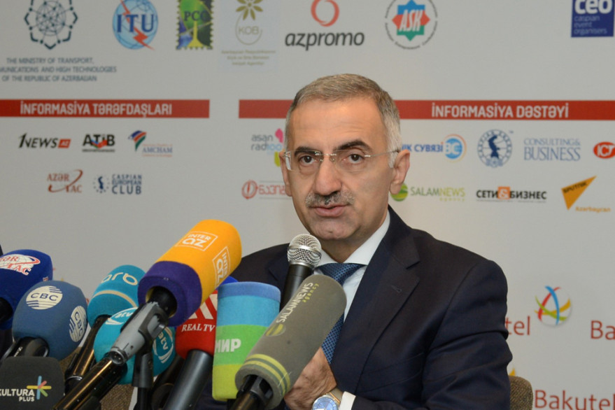  Press conference dedicated to the opening of 24th Azerbaijan International Telecommunications and Information Technologies Exhibition and Conference Bakutel 2018 held