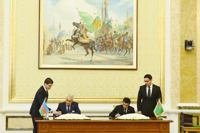 Azerbaijan, Turkmenistan signed bilateral documents