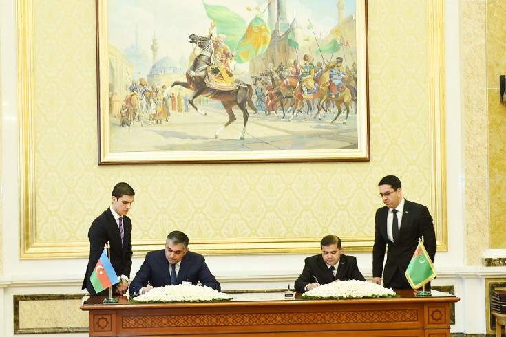 Azerbaijan, Turkmenistan signed bilateral documents