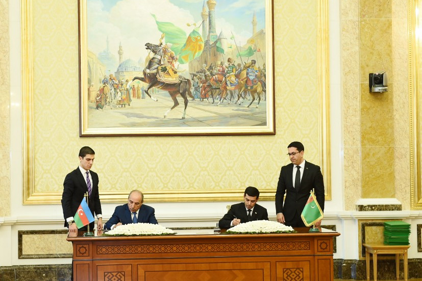 Azerbaijan, Turkmenistan signed bilateral documents