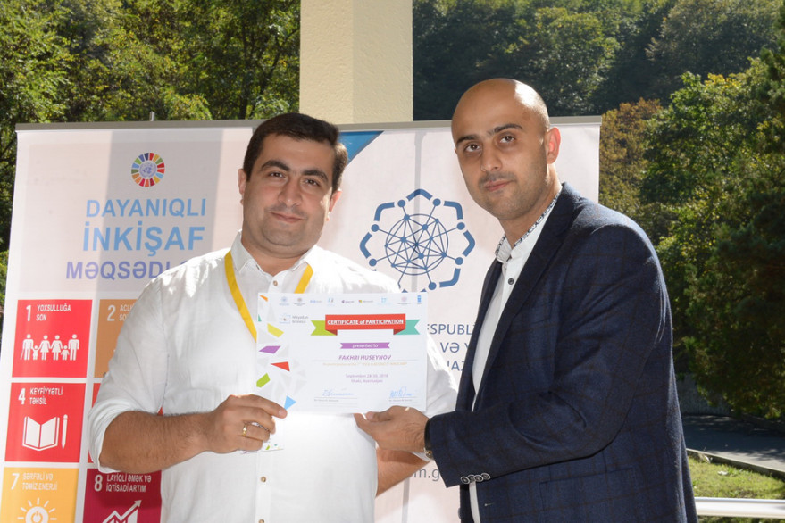 First innovation camp within project "From Idea to Business" organized in Sheki