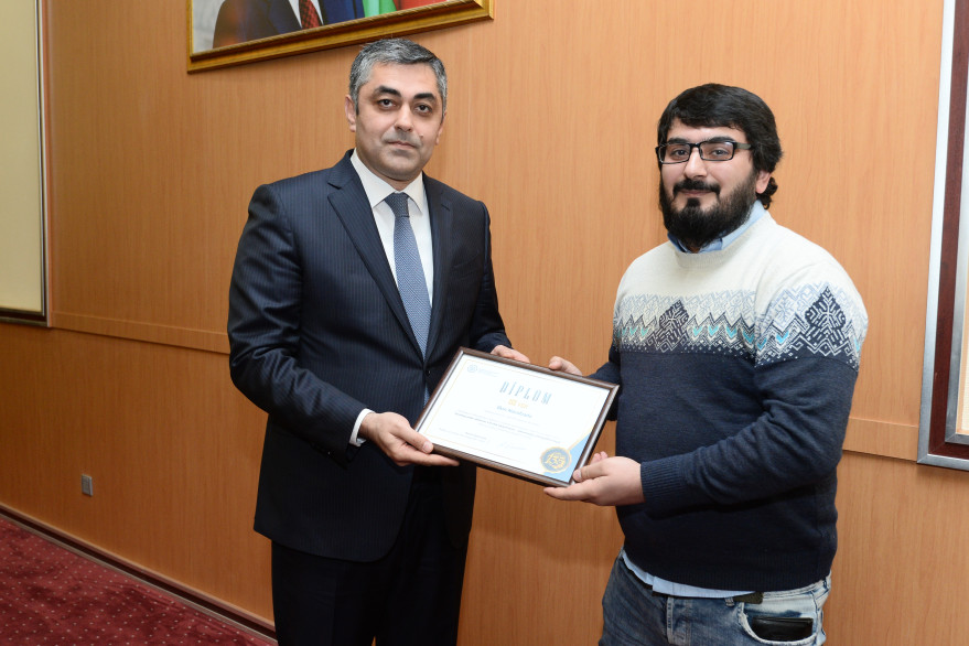 Winners of contest and competitions  dedicated to 135th anniversary of telephone communication in Azerbaijan awarded