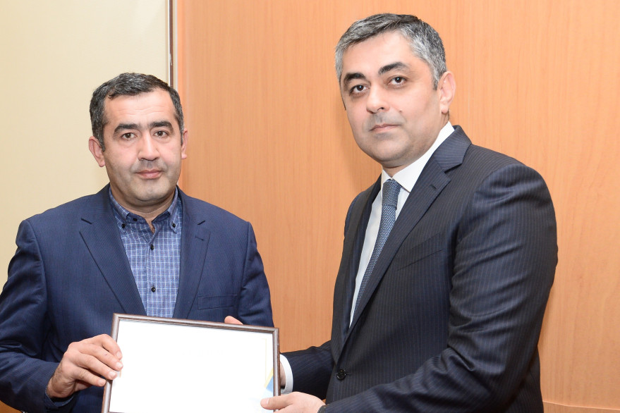 Winners of contest and competitions  dedicated to 135th anniversary of telephone communication in Azerbaijan awarded