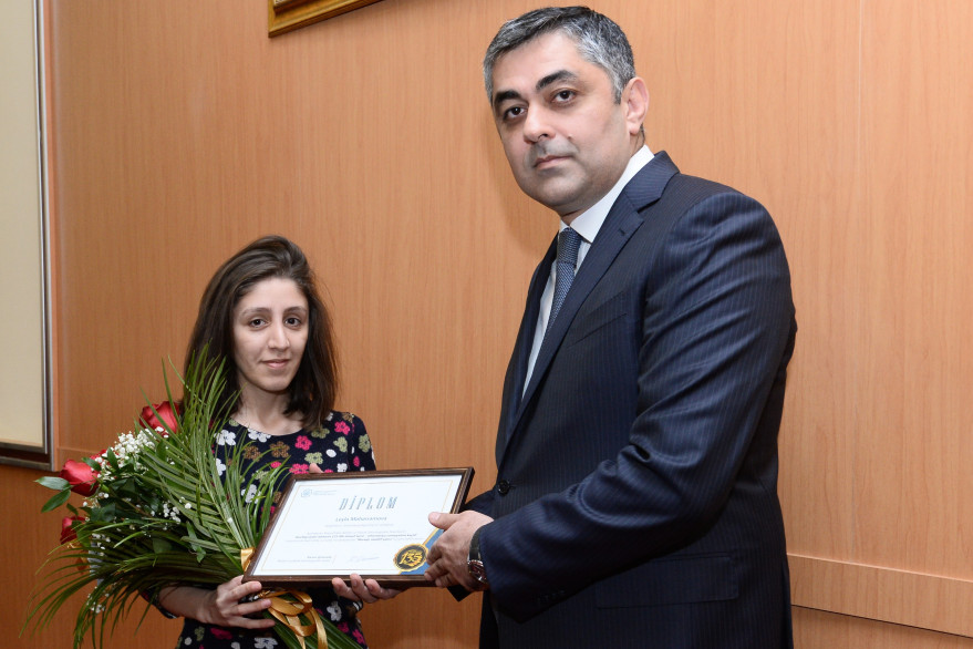 Winners of contest and competitions  dedicated to 135th anniversary of telephone communication in Azerbaijan awarded